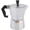 Aluminum Coffee Kettle Household Italian Octagonal Moka Coffee Tea Pot Office Home Travel Outdoor Camping Tableware Equipment. 