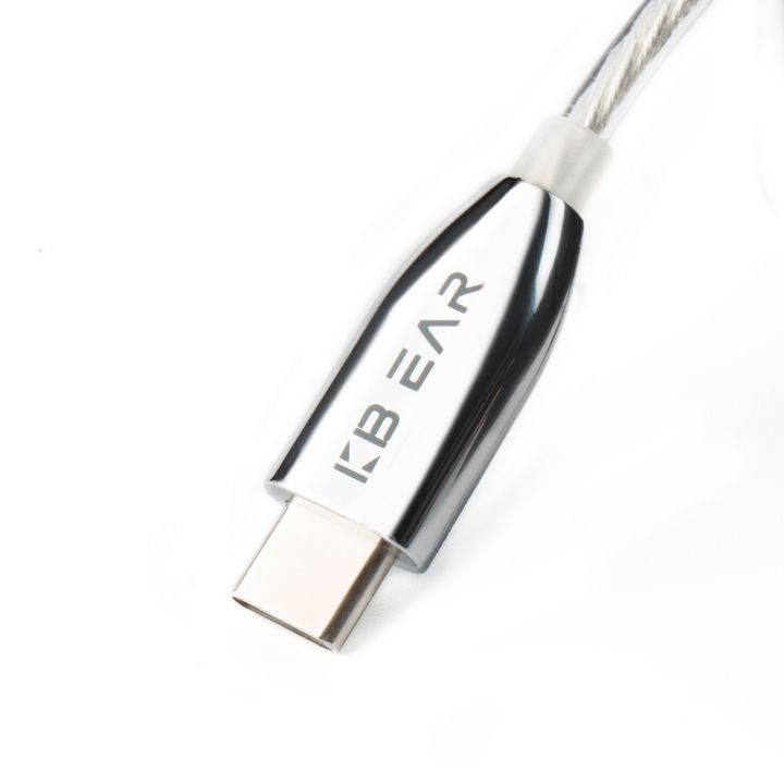KBEAR%20T1%20Decoding%20Cable%20Thickened%20transparent%20PVC%20material%203.5MM%20headphone%20jack%204%20cores%20of%20silver-plated%20OFC%20wire%20Decoding%20Cable%20-%20Image%203