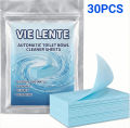 Blue Toilet Bowl Cleaner Sheets Dissolving Strips Deep Cleaning Deodorizing Descaling Septic Safe Tank Tablets Alternative. 