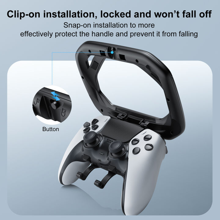 HONCAM%20Steering%20Wheel%20Stand%20for%20PS5%20and%20PS5%20DualSense%20Edge%20Controller%20with%20Adjustable%20Height%20Bracket%20for%20Playstation%205%20-%20Image%202