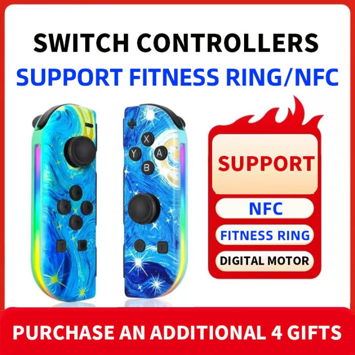 Wireless Controller For  Switch NS/OLED/LITE Gamepad Joystick Dual Vibration Turbo Remote Control 6 Axis Gyro L/R Joypad