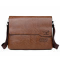 Men Shoulder Bag For IPAD Leather Business Handbag Men Messenger Bag Large Side Sling Bag Fashion Man Crossbody Bag. 