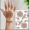 (fashion Design) Fashion Stickers  (only 1 event temporary tattoo) Water Proof Henna Tattoos/ Mehndi Stickers. 