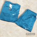 Pair of One Ni-ke Just do it Shirt & Trousers for men| Summer active wear shirt & trouser fot Mens| Ni-ke tracksuit| Just do it tracksuit| Summer tracksuit for boys| Ni-ke Active wear suit for mens| Shirt & Trouser for gym wear|new Just Do it tracksuit. 