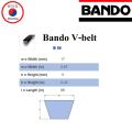 Bando belt b 86 Bando V-belt machinery number 1 v groove belt B-86 belt quality by beeoling shop. 