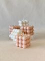 Handmade Candles - Bubble Candle Cute Soy Candles, Decoration Bright Candle, Handmade Cube Candle for Bedroom Bathroom Decorations, Customise item. 