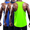 Running Tank Top Men Summer Sport Gym Vest Quick Dry Training Tanktop Workout Singlets Man Fitness Bodybuilding Sleeveless Shirt. 