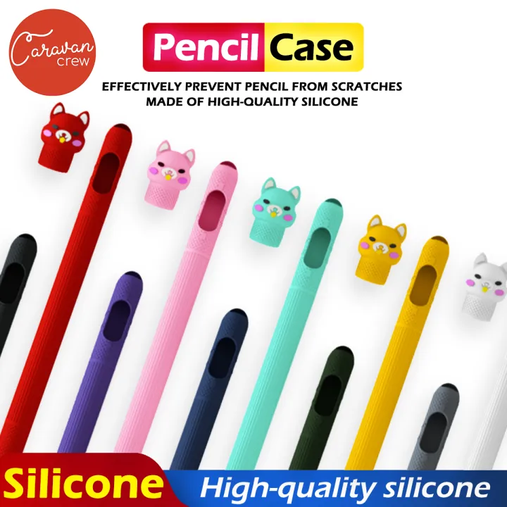 11 # caravan crew Apple Pencil Case 1 & 2 silicone iPad pen case pencil case for Apple Pencil