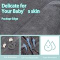 Baby Hooded Towel 31x31 in - Organic Cotton Bath Set, Quick Dry & Absorbent with Animal Design (Baby Shower , 1-Piece Set). 