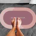 Shower Room Bath Mat,Two-Toned Floor Mat For Bathroom.