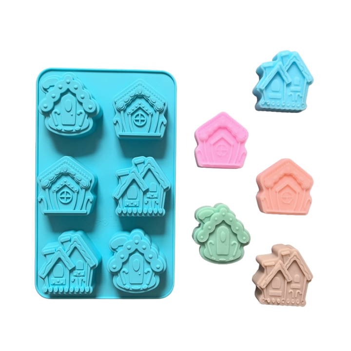 6-cavity%20Christmas%20house%20shaped%20soap%20candle%20silicone%20mold,%20suitable%20for%20handmade%20DIY%20wax%20molds%20for%20aromatherapy%20soap%20-%20Image%202