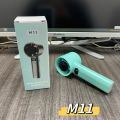 M11 Handheld Desktop Fan 120-Speed High-Speed Stepless Speed Control ABS USB Turbo Violent. 