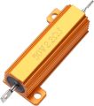 High-Power Resistor - 50W 2R2J 2.2 Ohm Wirewound Aluminum Housed Resistor - 50Watt Aluminum For Robust Resistance In High-Power Applications. 