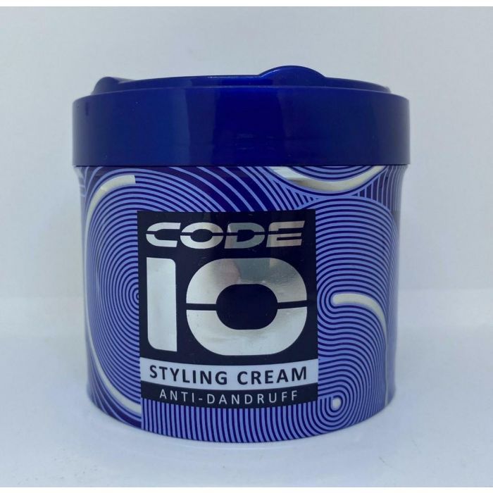 CODE 10 Anti-Dandruff Styling Cream (ဗောက်ပျောက် ဆံပင်ပုံသွင်း ခရင်မ ...