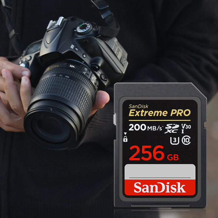 100mb Camera SanDisk Extreme PRO UHS-I Card 64GB 128GB 256GB 512GB 1TB Up to 200MB/s ...