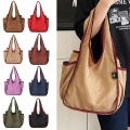 Large Capacity Lady Tote Bag Foldable Thickening Shopping Bag Lightweight Handbag Double-layer Shoulder Bag for Women. 