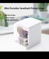 Mini Portable Thermal Color Printers MBrush Handheld Inkjet Printer Cartridges WIFI DIY HD Printing Tattoo Logo Word Picture. 