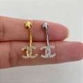 Chanel Unisex Surgical Belly Piercing Navel Rings Piercing Jewelry Body Jewelry. 