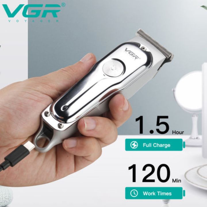 VGR%20V-071%20Cordless%20Professional%20Hair%20and%20Beard%20Clipper%20Runtime%20120%20Min-Trimmer%20For%20Men%20With%203%20Guide%20Combs-%20Original%20Genuine%20Product%20-%20Image%202