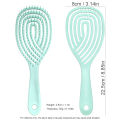 Hollow Out Hair Brush - Fast Blow Drying Scalp Massage Comb for Curly/Wet Hair, Detangling & Styling Tool.
