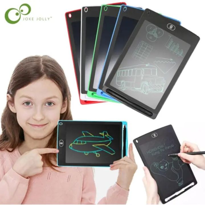 Creative Writing Drawing Tablet 8.5 Inch Notepad Digital LCD Graphic Board Handwriting Bulletin Board Kids Education Toys