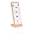 New DIY Creative Bamboo Wooden Necklace Frame Fashion Jewelry Display Frame Bracelet Support Jewelry Display Props Colors. 