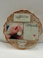 resin small sidetable frame anniversary best gift/birthday gift / resin art /personalized frame. 