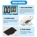 Magnetic LCD Digital Kitchen Countdown Timer Stopwatch with Stand Practical Cooking Sports Alarm Clock Reminder Tools.
