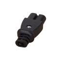 C8 male power socket C7 female plug power outlet embedded electric connector connector 35mm*15mm AC 2.5A 5A 250v. 