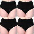 Cotton Lace Trim Bikini Panties for Women's. 