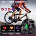 SmartWatch Men Militray Outdoor Sport Fitness Tracker Heart Rate Smart Watch Waterproof New.