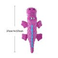 New Dog Toy Soft Plush Pet Dog Squeaky Chew Toys Stuffed Crocodile for Small Large Dogs Cat Cute Interactive Squeak Toy Durable. 