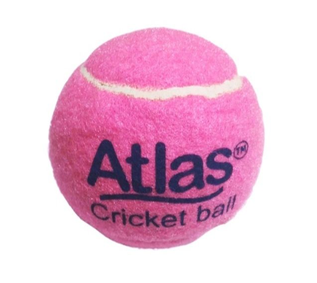 Atlas Tennis Ball/Cricket Ball/Practice Ball - Multicolor-01nos