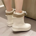 Lady Summer Rain Boots Fashion Non-slip Upgrade Waterproof Rain Boots Women Camping Outdoor Hiking School Rainy Days. 