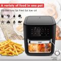 RAF Air Fryer,R.5293,12L 1700W,Black. 
