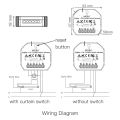 MOES ZigBee Smart Blind Switch Module DIY RF433 Motorized Shutter Controller Tuya Smart Life 2MQTT Alexa  Home Control. 