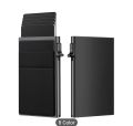 LASVAULT Automatic RFID Blocking Wallet with Smart Pop-Out Card Holder & Slim Design - Large Capacity, Secure RFID Protection, Compact & Portable for Men, Ideal Gift For Everyday Use, Wallet Card Holder, Sleek Wallet, Durable Wallet. 