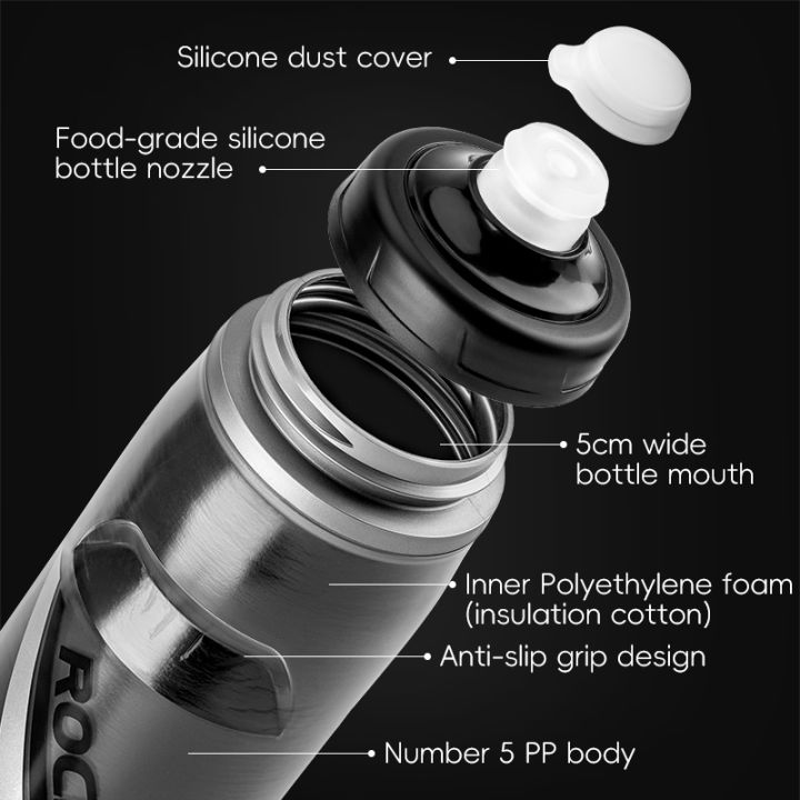 ROCKBROS%20620ml%20Cycling%20Water%20Bottle%20Cold%20Water%20Insulated%20Thermal%20Silicone%20Bottle%20Outdoor%20Sports%20MTB%20Road%20Bike%20Bicycle%20Bottle%20-%20Image%206