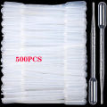 100PCS or 500PCS 3ml disposable plastic pipettes, eye droppers, essential oils, cosmetics, scientific and laboratory tools.