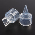 2pcs Duckbill Valve Breast Pump Backflow Protection Breast Pump Parts Silicone Baby Feeding Nipple Manual/Electric Breast Pump.