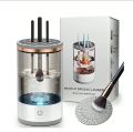 Electric Makeup Brush Cleaner, USB Automatic Cosmetic Brush Cleaner,Upgraded Electric Makeup Brush Cleaner for All Size Beauty Makeup Brushes,Auto-Rotating Brush Cleaner Deep Cleaning. 