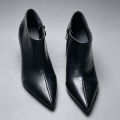 10CM High Heel Pointed 36-46 Size Toe Spike  Heel Women Elegant  Office Lady Fashion Unisex Pump. 