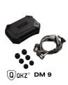 QKZ DM9 HiFi In Ear Gaming Earphones Zinc Alloy Magnetic Stereo Bass 12mm Driver.