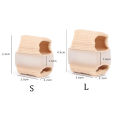 1/2 PCS  Double Hole Bunion Corrector Silicone Big Toe Separator Daily Hallux Valgus Correction Orthopedic Pedicure Care Tool. 