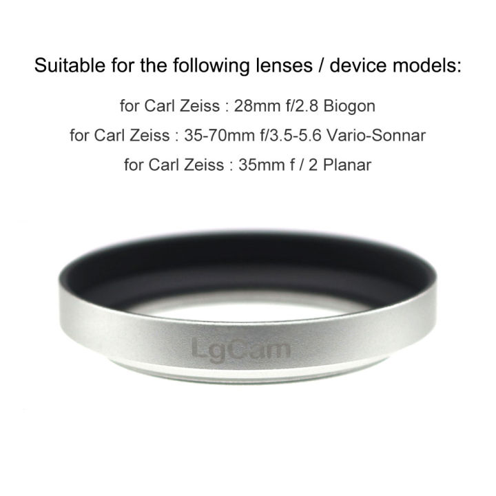 For Contax METAL HOOD GG-1 GG-2 GG-3 GK-54 for Contax Lens camera accessory