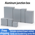 IP67 Waterproof Metal Box Outdoor High Temperature Resistant Cast Aluminum Box Factory Installation Hole Electrical Junction Box. 