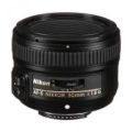 Nikon AF-S NIKKOR 50mm F/1.8G Prime Lens. 