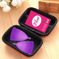 3Pcs Medical Grade Silicone Menstrual Cup Women Mestrual Period Cups Coppetta Mestruale Coupe Feminine Hygiene Menstrual Disc.