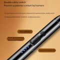 360° Outdoor Kitchen Lighter USB Rechargeable Portable Electronic Lighter Safety Lock Eco-friendly For Candles Gas Stoves. 