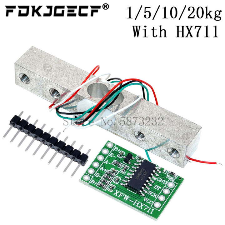 Digital Load Cell Weight Sensor 1KG 5KG 10KG 20KG Portable Electronic ...